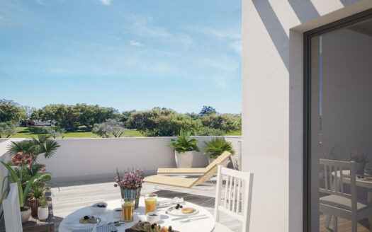 Hoyo 17, Rækkehuse ved San Roque Golf