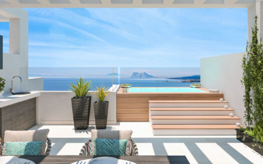 Golden View, Rækkehuse i Manilva, Estepona