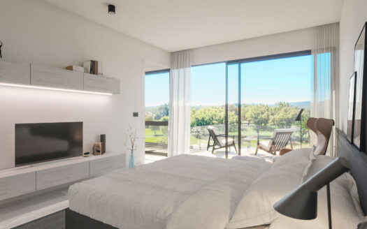 Hoyo 17, Rækkehuse ved San Roque Golf